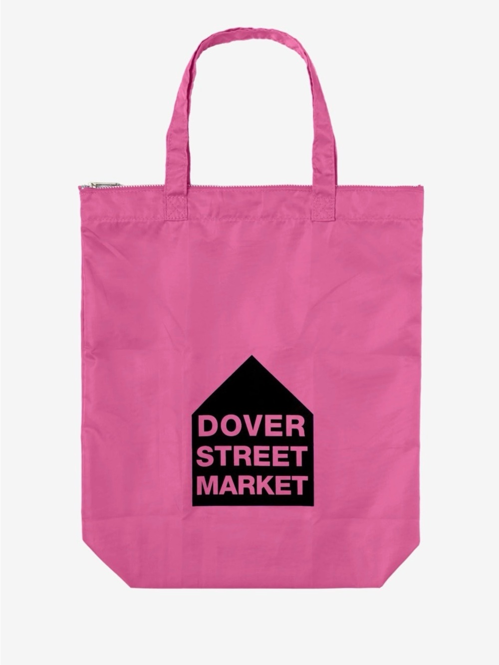 NEW CDG Dover Street Market Pink Zip Nylon Tote